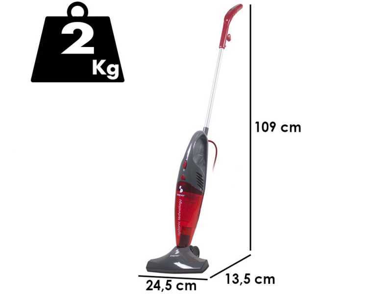 Beper 50451 - Scopa Elettrica Ciclonica - 2 in 1 - 600W