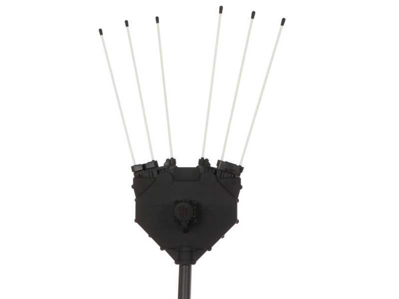 Oliviero Flex PCF Premium Cordless - Abbacchiatore con batteria a litio- Asta in carbonio - 245cm - 2x 21.6V 4.5Ah