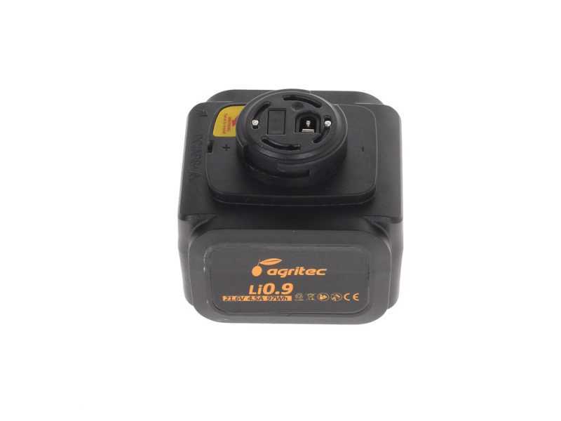 Oliviero Flex PCF Premium Cordless - Abbacchiatore con batteria a litio- Asta in carbonio - 245cm - 2x 21.6V 4.5Ah