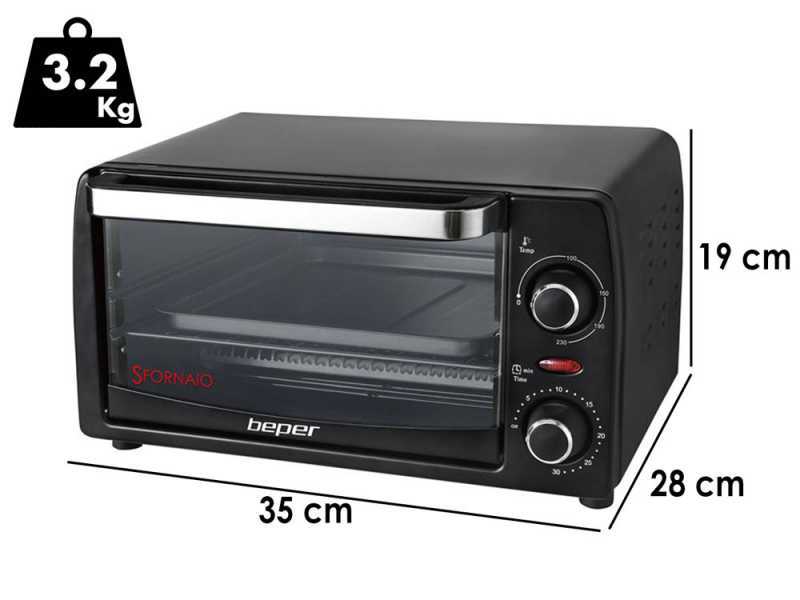Beper 90882 - Forno elettrico - 1050W