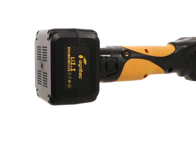 Oliviero Flex BCT Domestic Cordless - Abbacchiatore con batteria a litio - Asta in alluminio telescopica 220-320 cm - 14.4V 7.5Ah