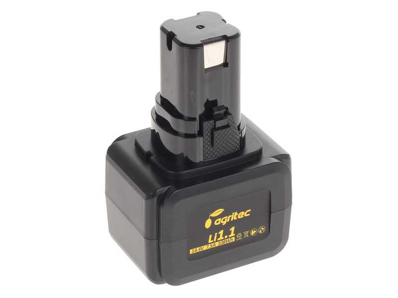 Oliviero Flex BCT Domestic Cordless - Abbacchiatore con batteria a litio - Asta in alluminio telescopica 220-320 cm - 14.4V 7.5Ah