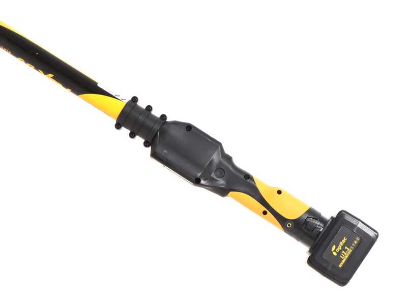 Oliviero Flex BCT Domestic Cordless - Abbacchiatore con batteria a litio - Asta in alluminio telescopica 220-320 cm - 14.4V 7.5Ah