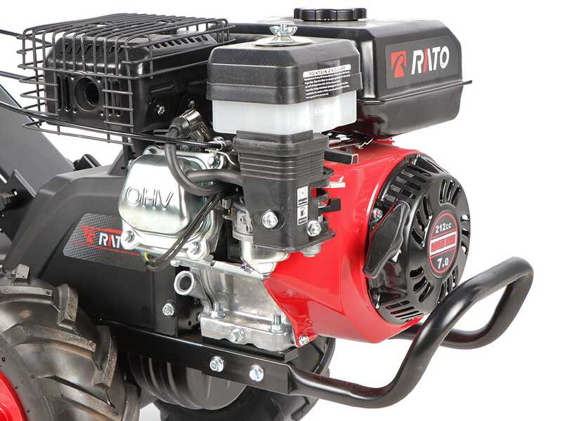 Rato Multipower RG3.6-55Q-D-H - Motocoltivatore a benzina - Rato R210 - 7HP
