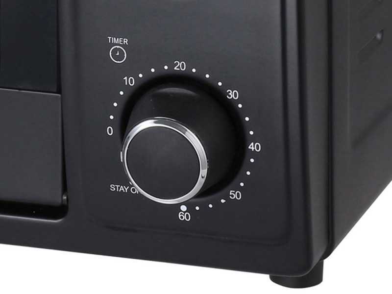 Forno Elettrico Beper 20 Litri - Doppio Vetro, Timer 60 Min, 230°C, 3 Modalità - Foto 6