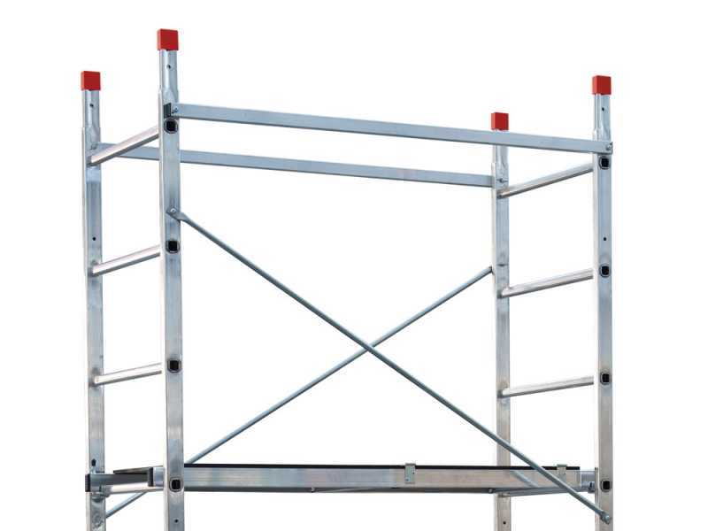 Gierre Easy 400 - Trabattello in alluminio - Compatto - Altezza 3.08m