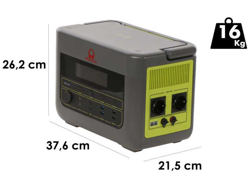 Pramac PWB 1200 - Batteria PowerStation Portatile - 1200W - 1075 Wh/25.6V