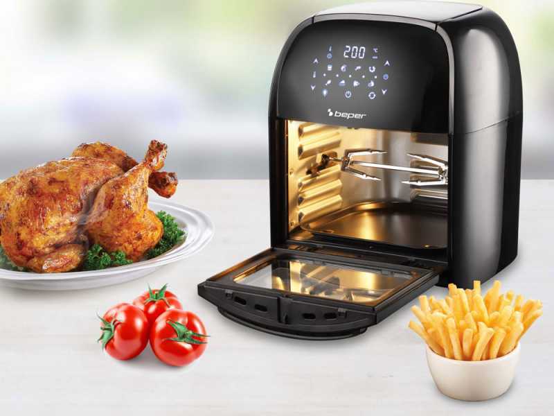 Beper P101FRI012 - Forno elettrico - Friggitrice ad aria digitale 12L
