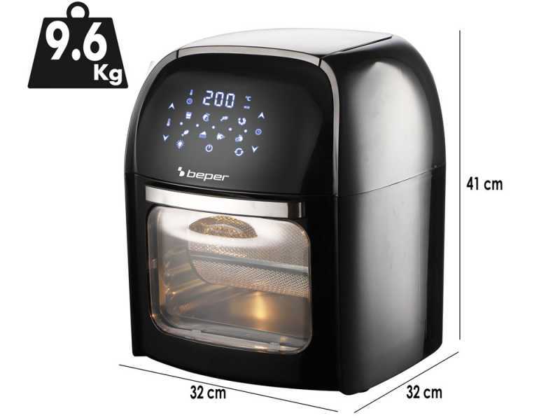 Beper P101FRI012 - Forno elettrico - Friggitrice ad aria digitale 12L
