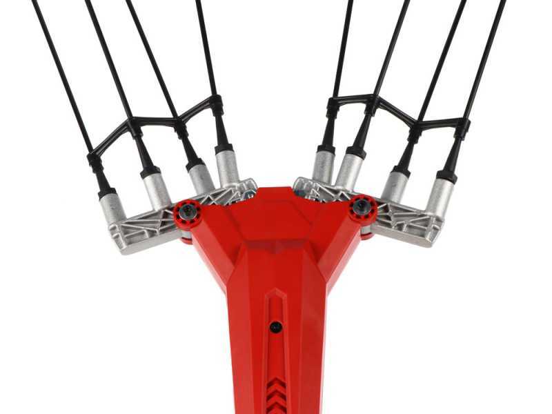 GeoTech Picker 550 TURBO - Abbacchiatore elettrico a batteria - 500W - Asta 230-310 cm