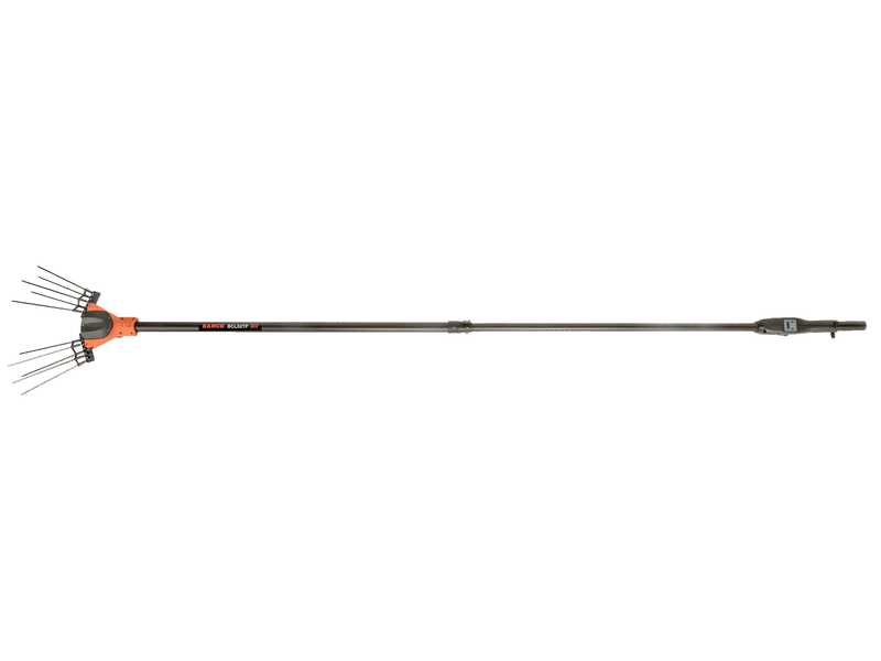 Bahco BCL52TP 36V - Abbacchiatore elettrico a batteria - Asta telescopica in carbonio da 216 - 296 cm