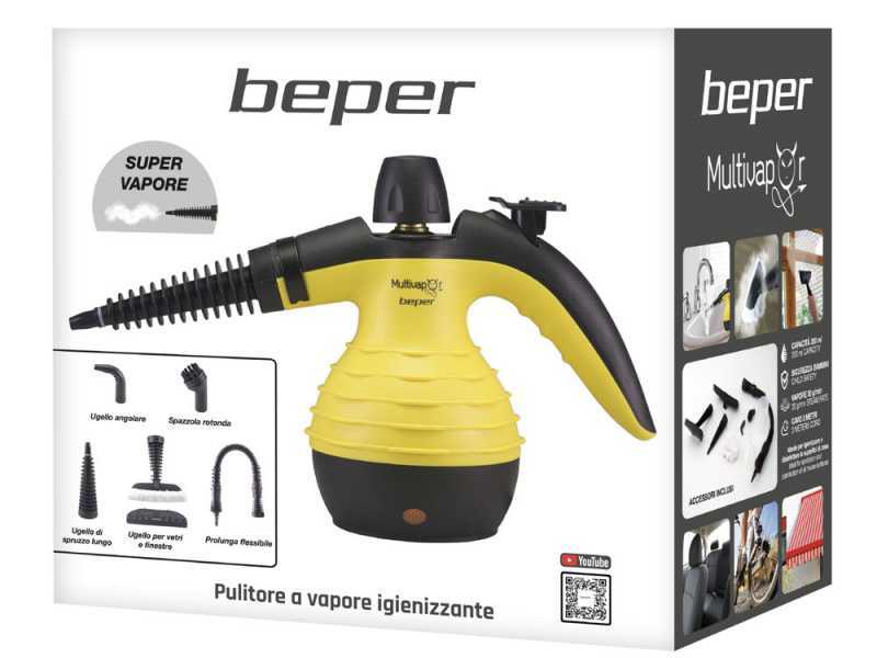 Beper 50700 - Pulitore a vapore igienizzante - 1050W