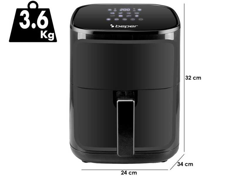 Beper P101FRI051 - Friggitrice ad aria 5L