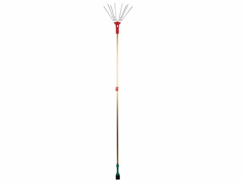 Sbaraglia Super23 Cordless - Abbacchiatore elettrico a batteria - Asta in alluminio 150/250cm - 3x (21V-5.2Ah)