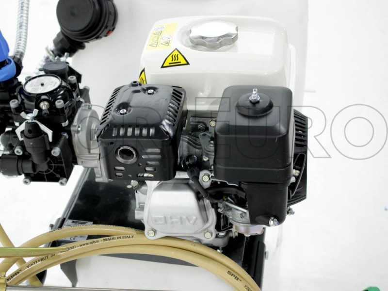 Kit motopompa irrorazione Comet MC25/Honda GP160 con carrello e serbatoio 55L