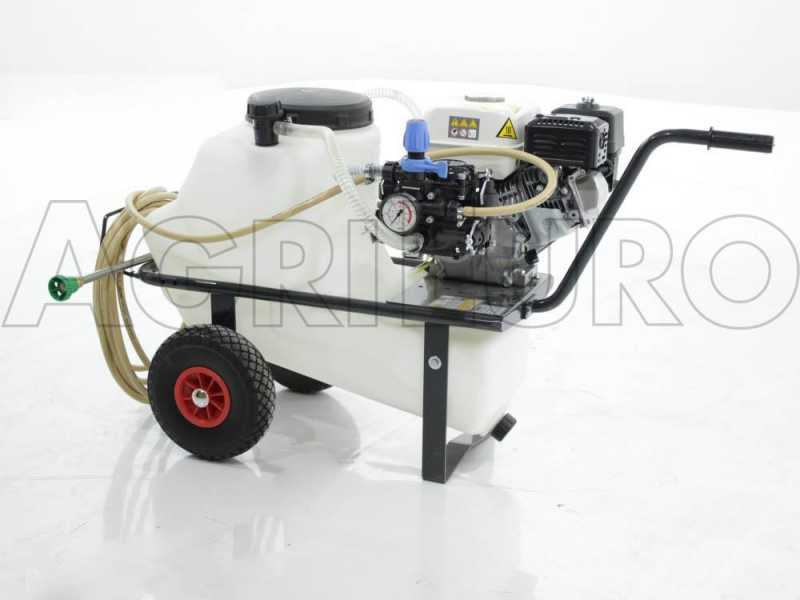 Kit motopompa irrorazione Comet MC25/Honda GP160 con carrello e serbatoio 55L
