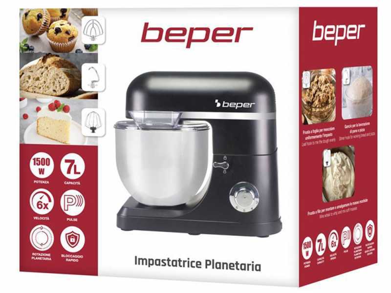 Beper P102SBA550 - Impastatrice planetaria - 7 litri