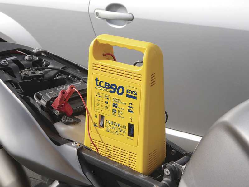 GYS TCB 90 - Caricabatterie Automatico - Batterie 12V da 15 a 90ah