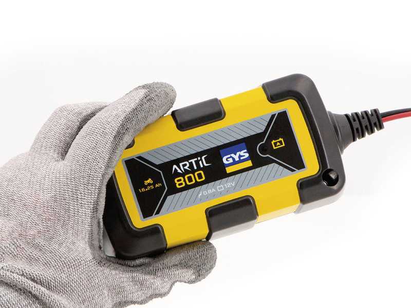 GYS artic 800 - Caricabatterie e mantenitore di carica automatico - 12V