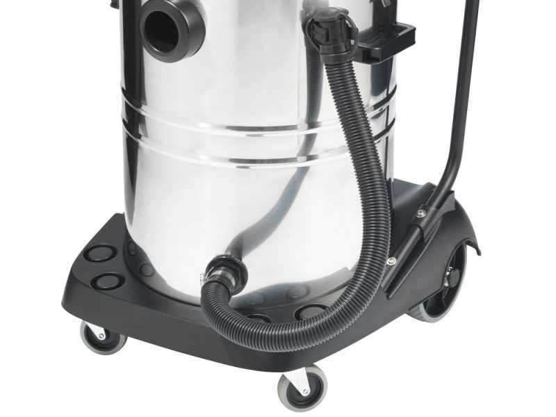 Nilfisk VL100-75 EU GO - Aspirapolvere professionale - Fusto in acciaio inox 75 lt - 2000W