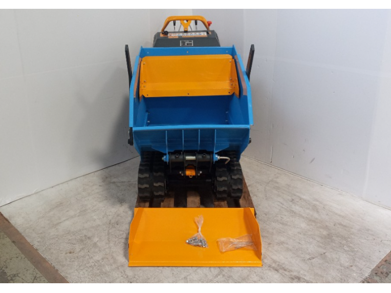 OUTLET - UTILIZZATO PER PROVA - Motocarriola EuroMech EM500L-Dump &amp; Shovel - Cassone dumper idraulico 500 kg con paletta