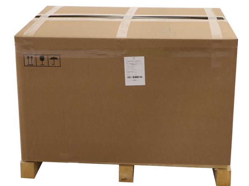 AgriEuro Premium Line Pulcinella Antracite - Forno a gas per pizza da esterno 80x60 - 4 pizze