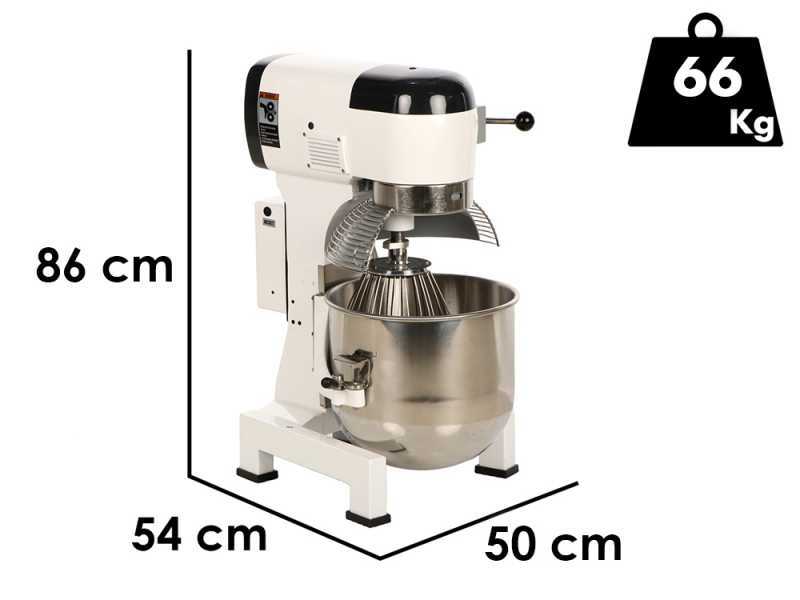 Prismafood iLine MZPL030 - Impastatrice planetaria - Vasca in inox 30 litri
