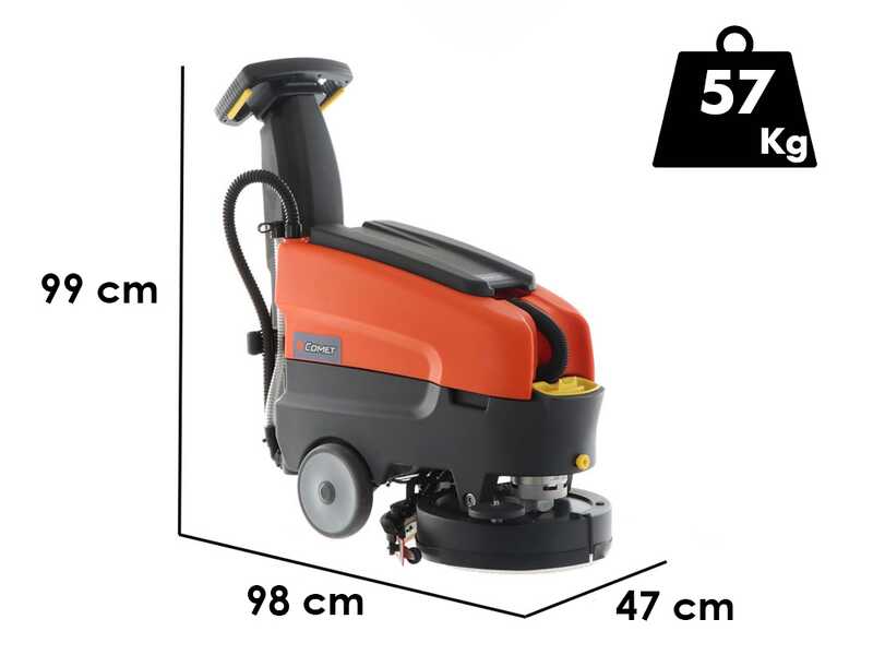 Comet PSW 15 E - Lavapavimenti professionale elettrica - 230V