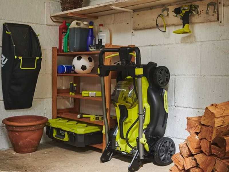 Ryobi RY18LMX40C-0 - Tagliaerba a batteria - Taglio 40 cm - SENZA BATTERIA E CARICABATTERIE