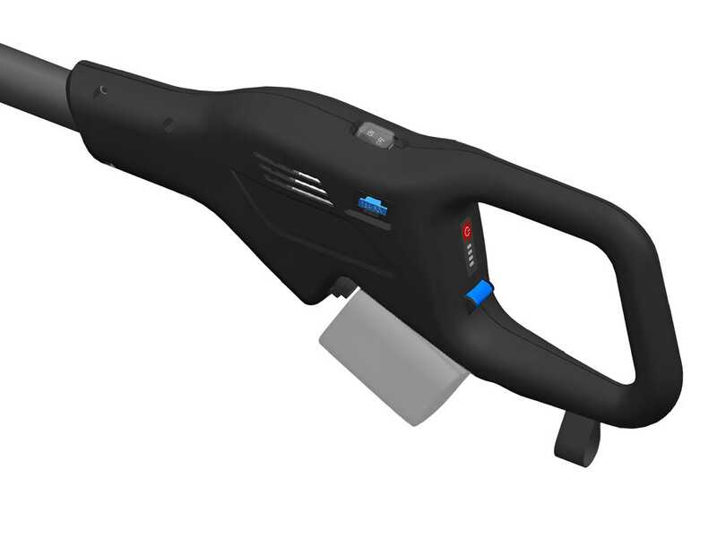 Campagnola MASTER PLUG-IN - Abbacchiatore elettrico 200/250 cm a batteria tipo auto con cavo in dotazione - Asta telescopica in carbonio e alluminio