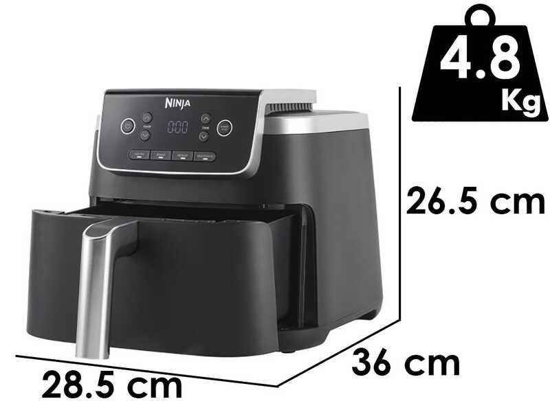Ninja Max Pro AF140EU - Friggitrice ad aria da 4,7 L