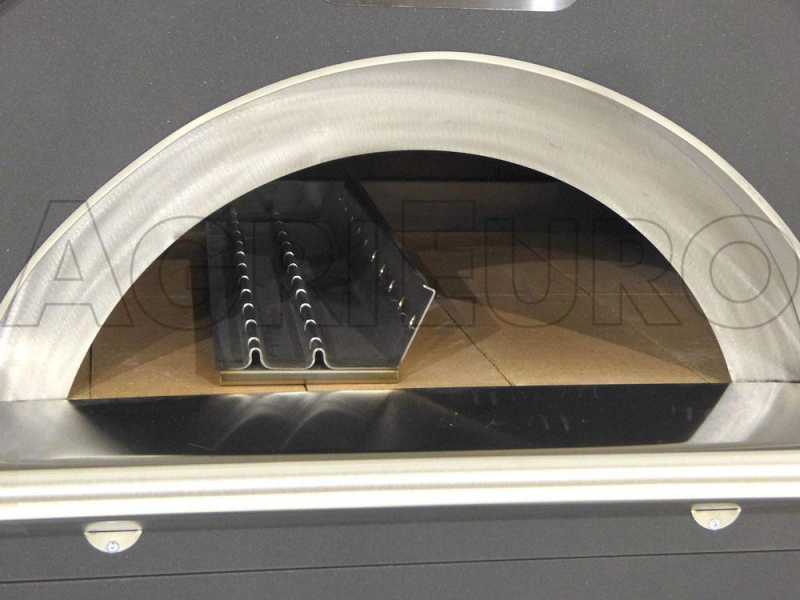 Forno a legna per pizza da esterno Cibus Red - 5 pizze