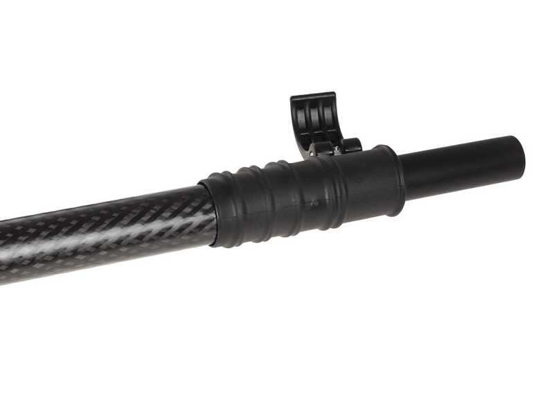 Campagnola MASTER PLUG-IN - Abbacchiatore a batteria al litio 21.6V 5Ah - Asta telescopica in carbonio e alluminio 200/250 cm