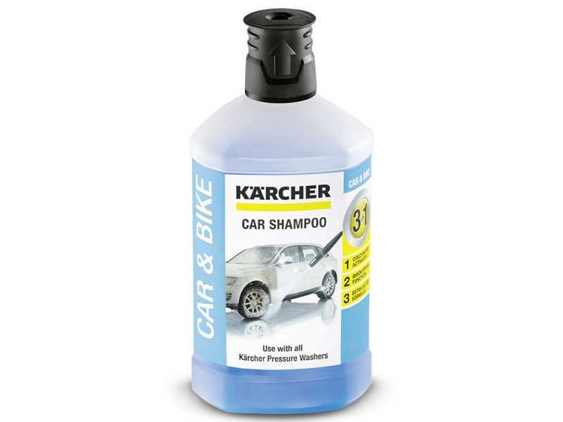 Shampoo per auto e moto 3 in 1 - per idropulitrici Karcher