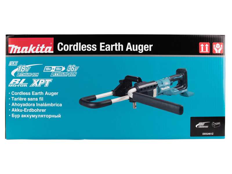 Makita DDG461Z - Mototrivella a batteria - SENZA BATTERIE E CARICABATTERIE - PUNTA NON INCLUSA