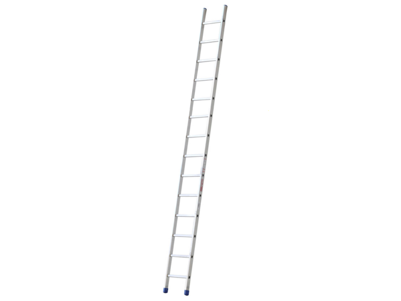 Marchetti A114, 14 gradini, 4.10 mt - Scala in alluminio semplice singola