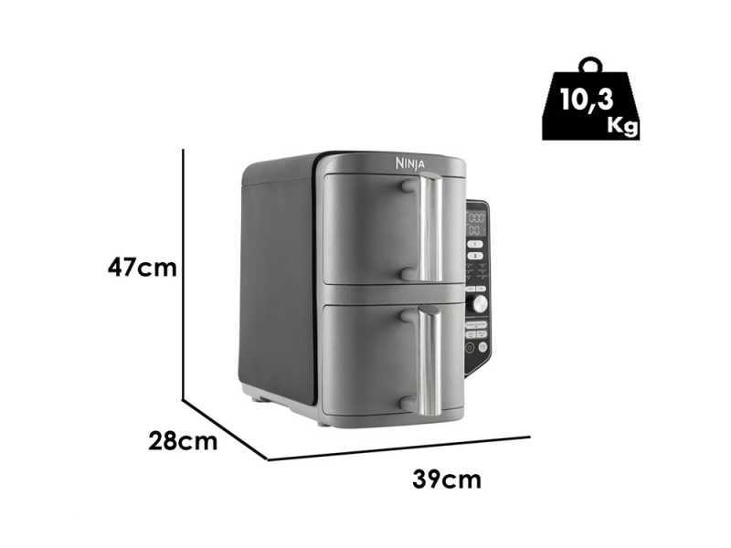 Ninja Double Stack XL SL400EU - Friggitrice ad aria 9,5L