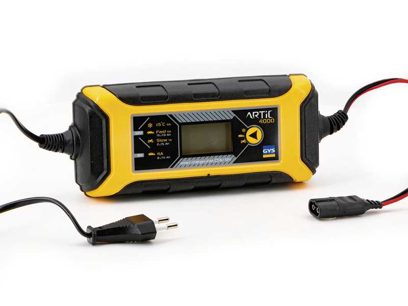 GYS Artic 4000 - Caricabatterie mantenitore automatico - Batterie 6 - 12V