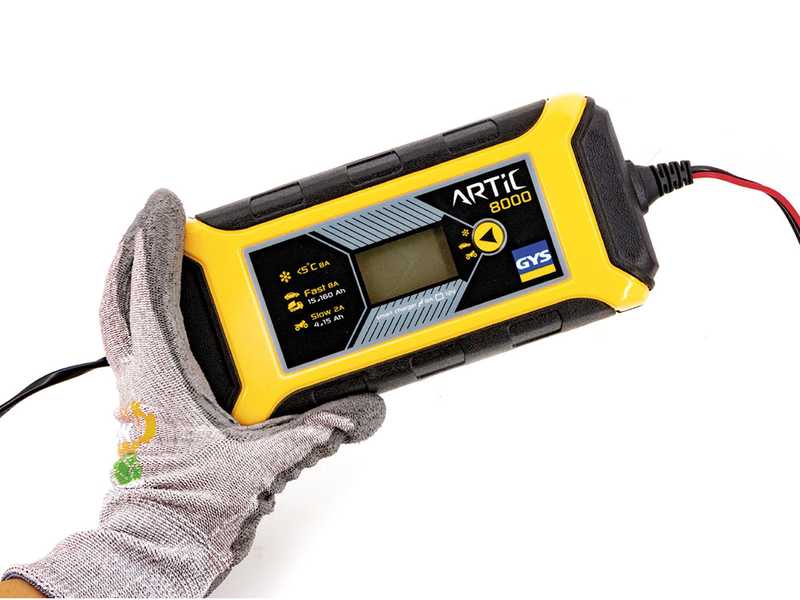 GYS Artic 8000 - Caricabatterie mantenitore automatico - Batterie 12V