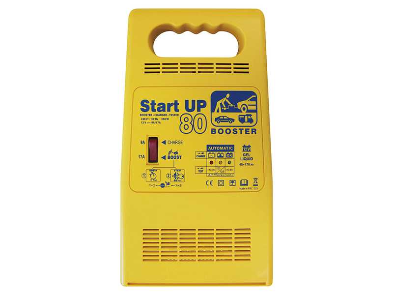 GYS  Start up 80 - Caricabatterie e avviatore - 12/24V