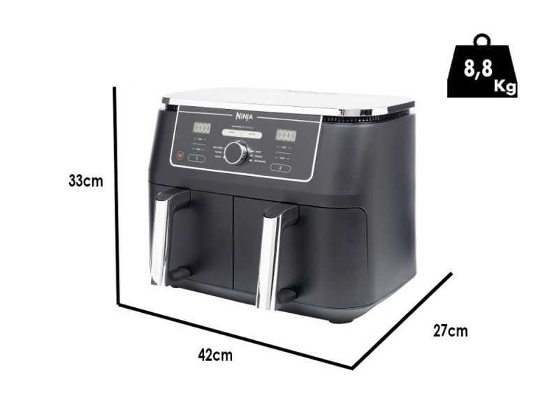 Ninja Dual Zone Max AF400EU - Friggitrice ad aria - 9,5L