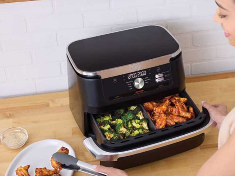 Ninja FlexDrawer AF500EU - Friggitrice ad aria 10,4L