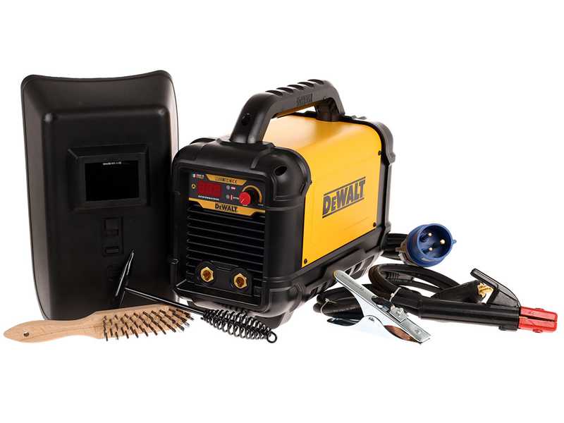 DeWalt DXWDMMA 160E - Saldatrice Inverter (MMA) - Corrente continua (DC) + KIT