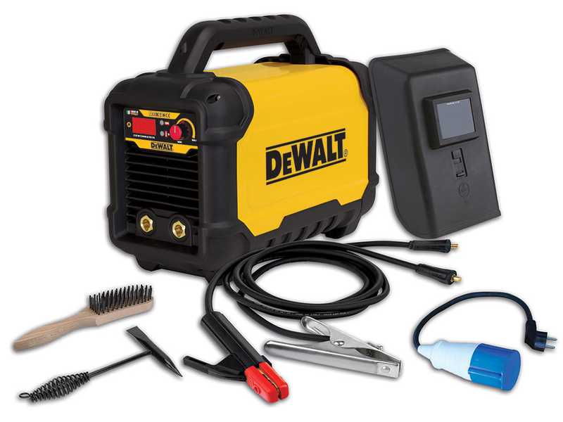 DeWalt DXWDMMA 200E - Saldatrice Inverter (MMA) - Corrente continua (DC) + KIT