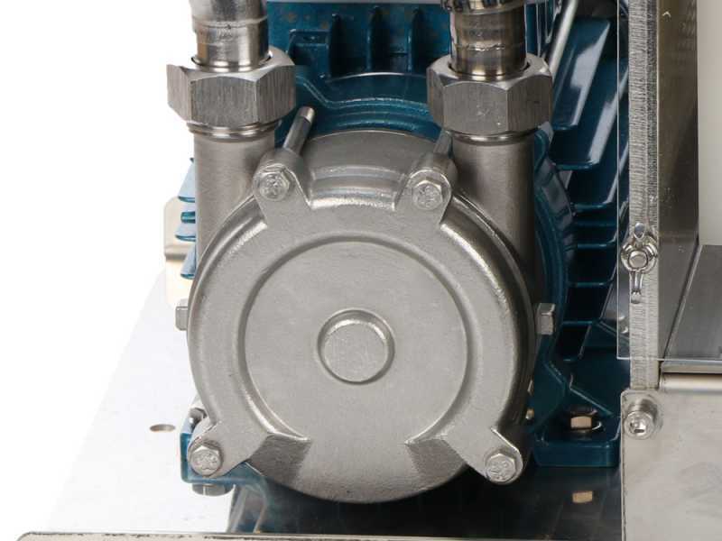 Tellarini CrystalPro 10 - Filtro per vino a cartoni e piastre - Pompa enologica per filtrare vino