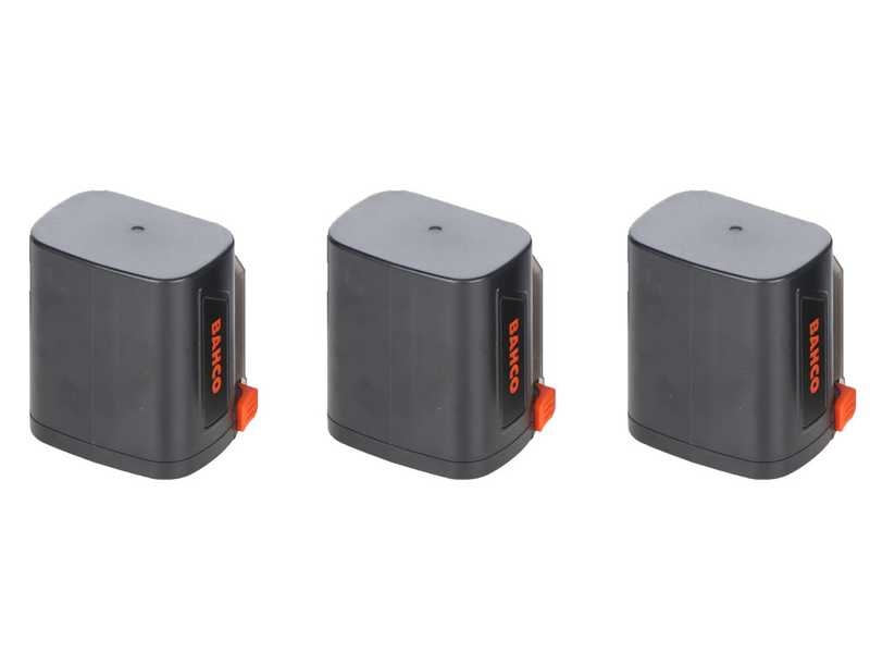 Bahco BCL240 - Forbice elettrica da potatura - 3 Batterie da 21.6V 2.5Ah