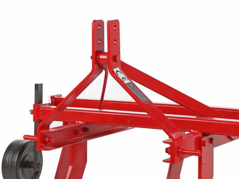Ripuntatore agricolo serie leggera 170 - 7 ancore - Ruote in acciaio