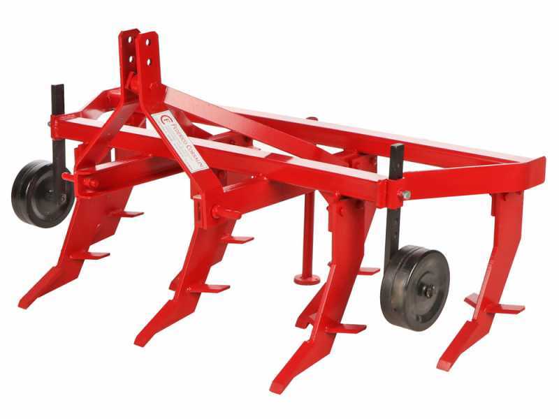 Ripuntatore agricolo serie leggera 170 - 7 ancore - Ruote in acciaio