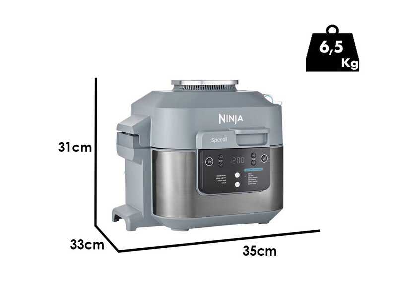Ninja Speedi ON400EU - Friggitrice ad aria 5,7L