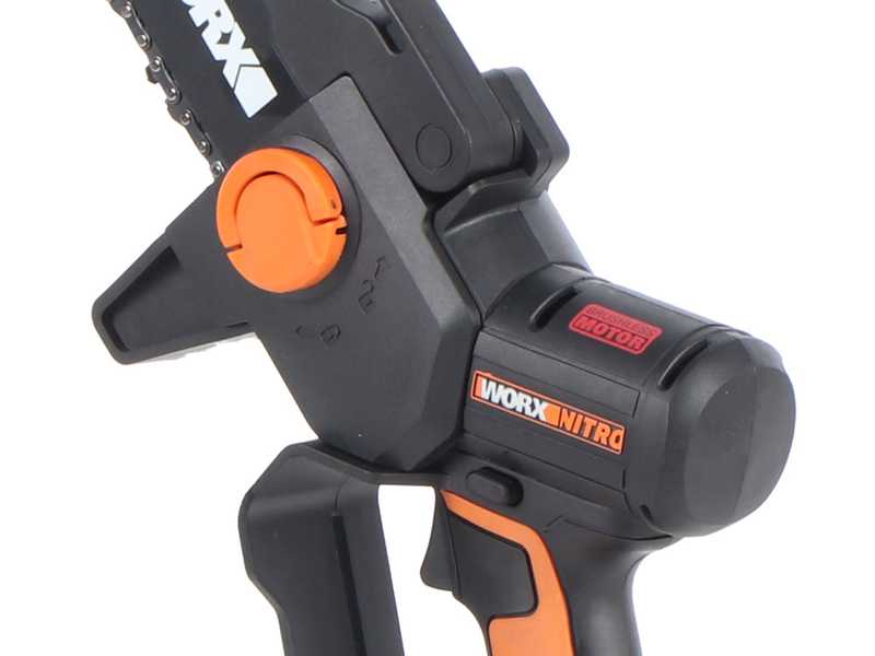 Worx Nitro WG325E - Potatore manuale a batteria + asta di prolunga - SENZA BATTERIA E CARICABATTERIA